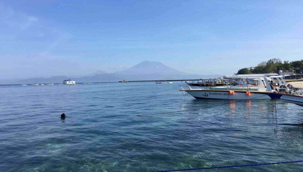 Toyapakeh port harbour Nusa Penida